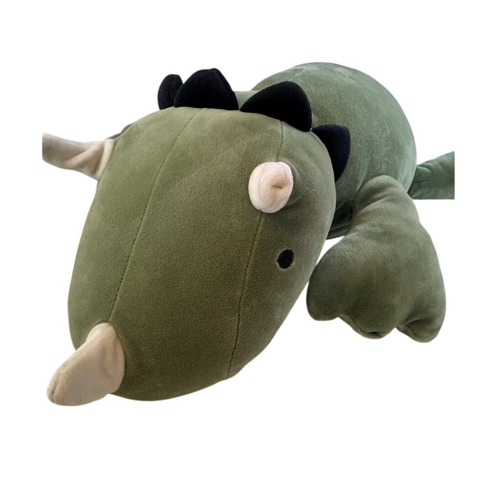 Pillowfort‎ Dinosaur Weighted Plush Pillow Green 24" 3 lb Kids Sensory Toy